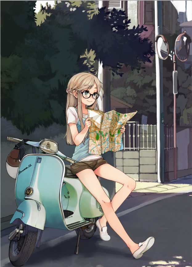 A selection of works by Lin (Hemomo) - Lin, , Tumblr, Art, Drawing, Beautiful girl, Longpost