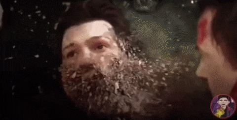 Песочек попал