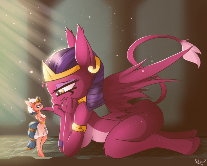 Hello :] Somnambula, Sphinx, , , , MLP Edge, My Little Pony