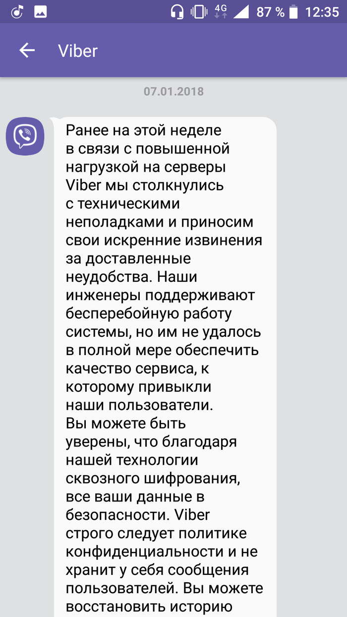 Viber техподдержка... - Viber, Без рейтинга, Длиннопост, Служба поддержки, Моё