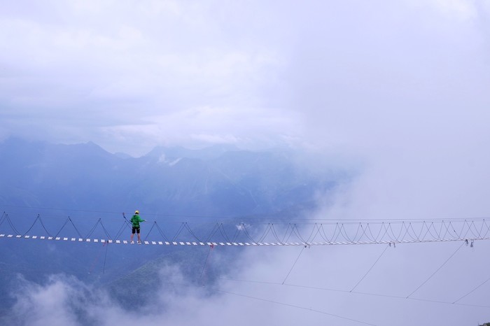 Rosa Khutor - My, The mountains, Cable car, Longpost