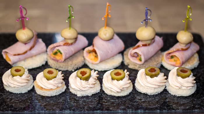Cool sandwiches. Simple and delicious canapes for the holiday table - My, Canape, A sandwich, Buffet, Recipe, Video recipe, Cooking, Food, Irinacooking, Video, Longpost