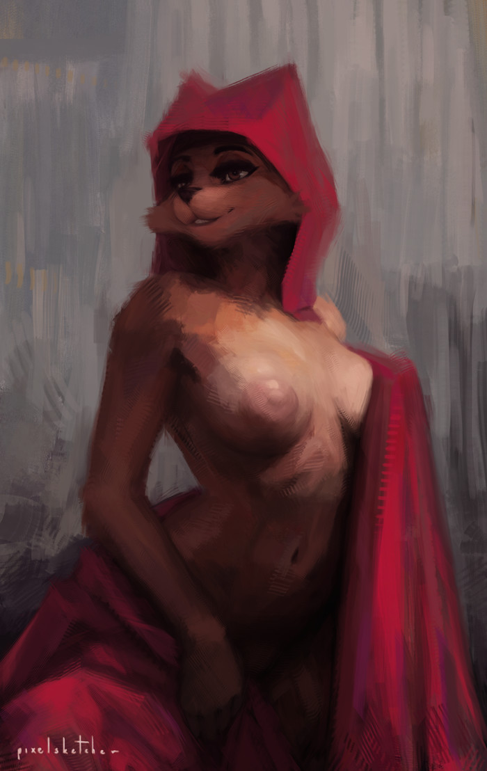 Lady - NSFW, Furotica, Virgin Marian, Robin the Hood, Furry, Pixelsketcher