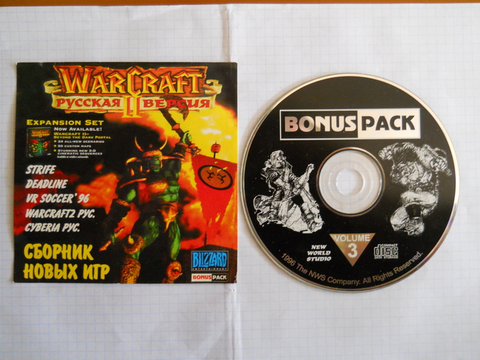 Warcraft 2, Strife, Deadline, VR Soccer 96, Cyberia Warcraft 2, Strife, Vr Soccer 96, Cyberia, ,    PC, -, , 