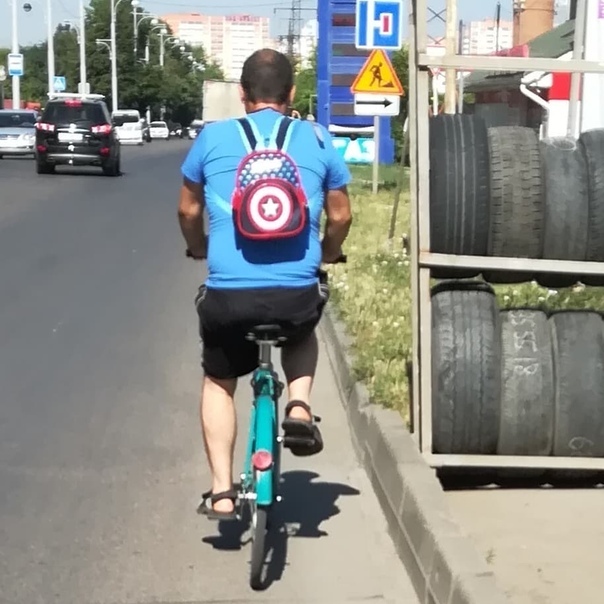 Капитан Америка в городе!