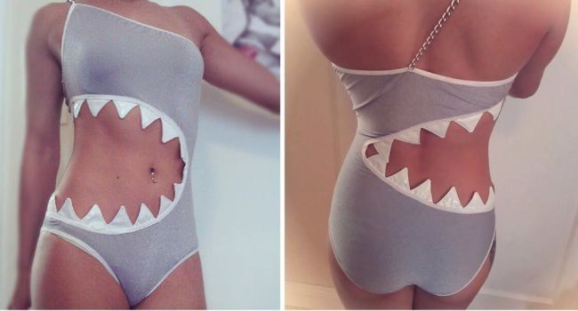 Необычные купальники Купальник, Девушки, Необычное, Длиннопост