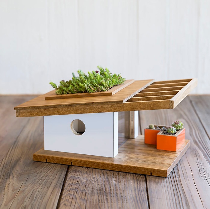 Delightful apartments for feathered friends - Birdhouse, Birds, Frank Lloyd Wright, Bauhaus, Decor, Longpost