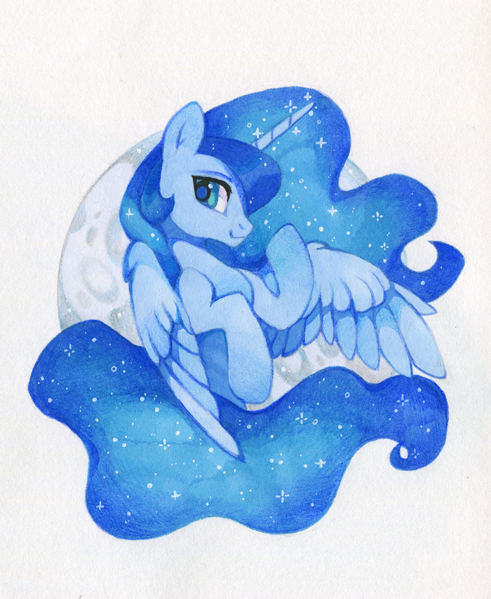 Luna by Lispp My Little Pony, Ponyart, Princess Luna, Lispp