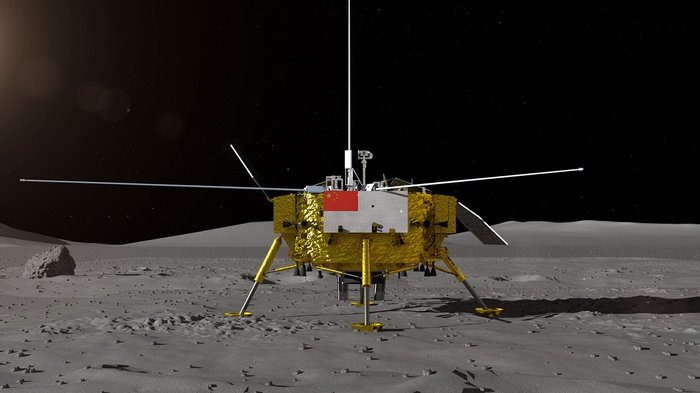 China's lunar rover will study the far side of the moon - Space, moon, Another side of the moon, Study of, Video