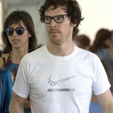 just do it - Benedict Cumberbatch, Inscription, T-shirt, Actors and actresses, Nike, Memes