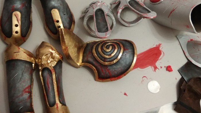 Jain Zar. Cosplay craft. Part II - My, Cosplay, My, Warhammer, Warhammer 40k, Longpost, Costume, Craft