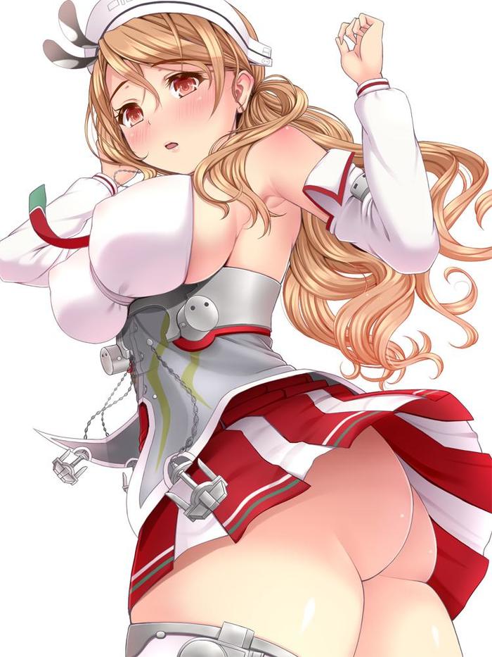 Littorio - NSFW, Kantai Collection, Littorio, Этти, Сиськи, Anime Art, Аниме