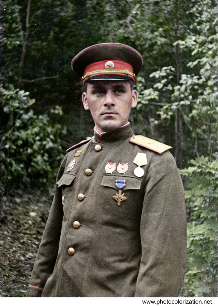 My coloration - My, Colorization, The Great Patriotic War, Longpost, 