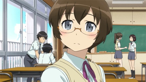 GIF-ки из из Ore no Imouto ga Konna ni Kawaii Wake ga Nai Аниме, Oreimo, Kirino Kousaka, Kuroneko, Gokou Ruri, Makishima Saori, Gif анимация, Гифка, Длиннопост