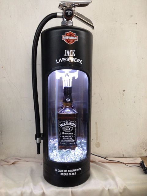 Fire extinguisher - Fire extinguisher, Jack daniels, Whiskey, Harley-davidson, The punisher, The photo