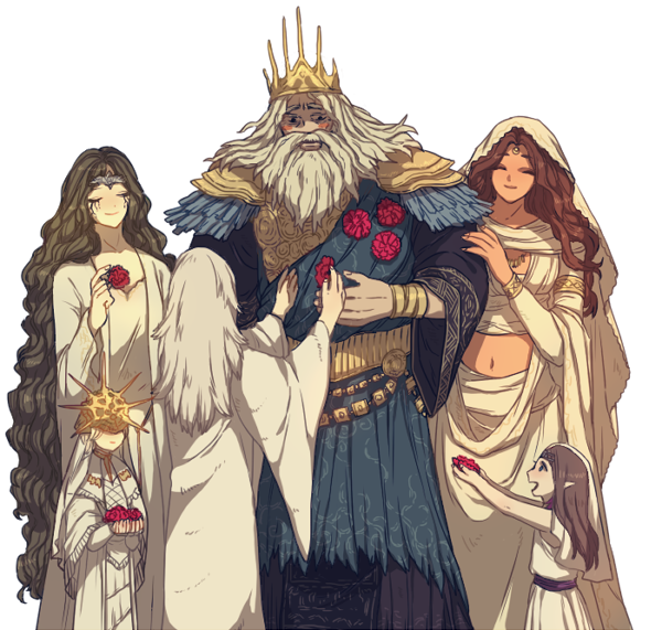   Donar0217, Dark Souls, Dark Souls 3, Gwyn Lord of Cinder, Gwynevere, Princess Filianore, Nameless King, 