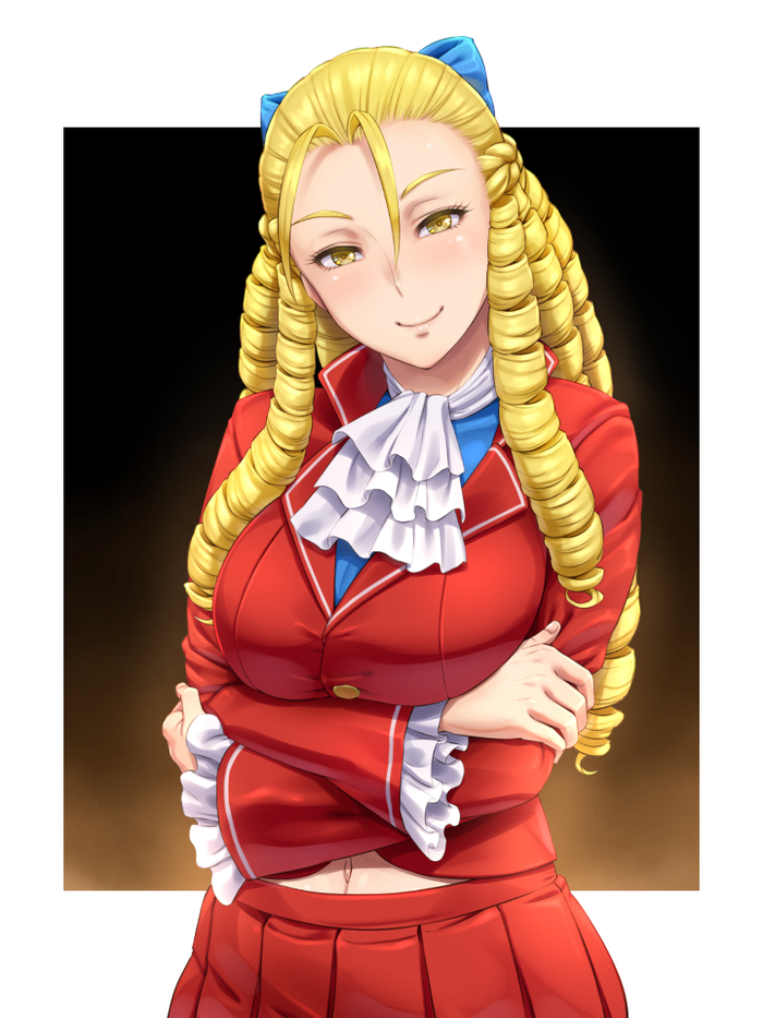 Anime Art - Anime, Anime art, Not anime, Street Fighter V, Karin Kanzuki