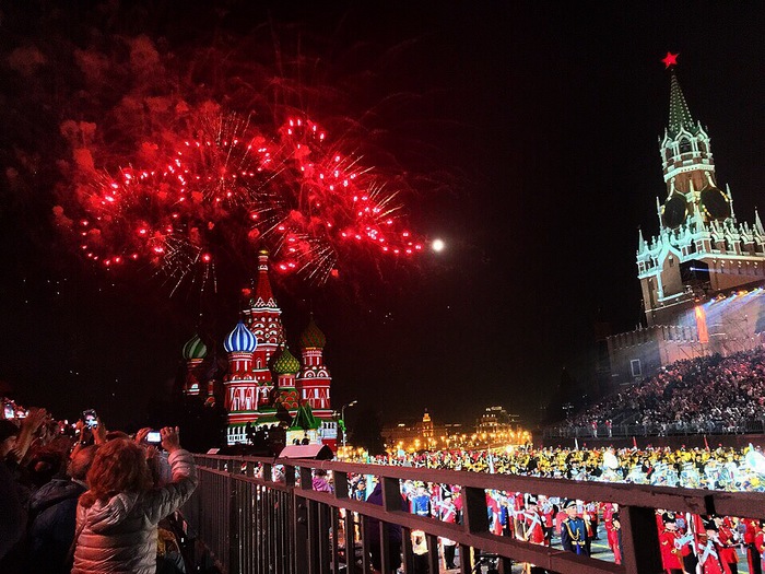 Festival Spasskaya Tower - 2018 - My, The photo, Beginning photographer, Moscow, the Red Square, Spasskaya Tower