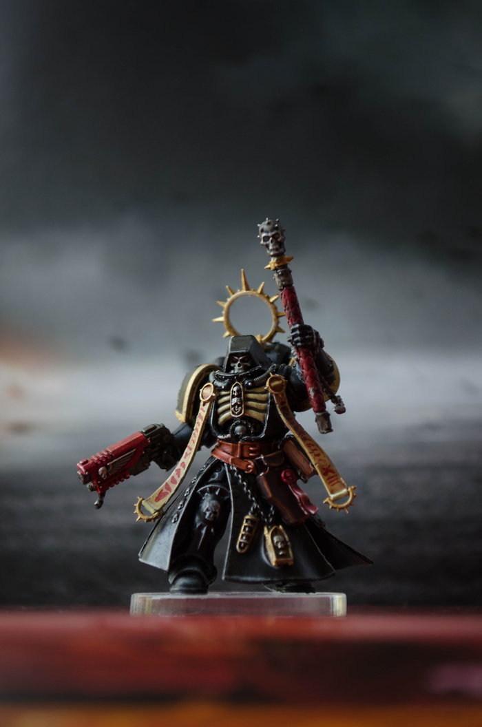 Покрас примарис капеллана - Моё, Warhammer 40k, Wh miniatures, Primaris Space Marines, Длиннопост, Покраска миниатюр