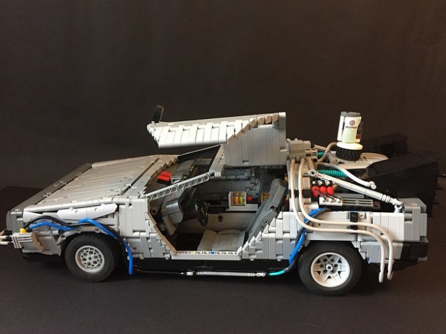 DeLorean DMC-12 - Delorean, LEGO, Назад в будущее, Фотография, Длиннопост, Назад в будущее (фильм)