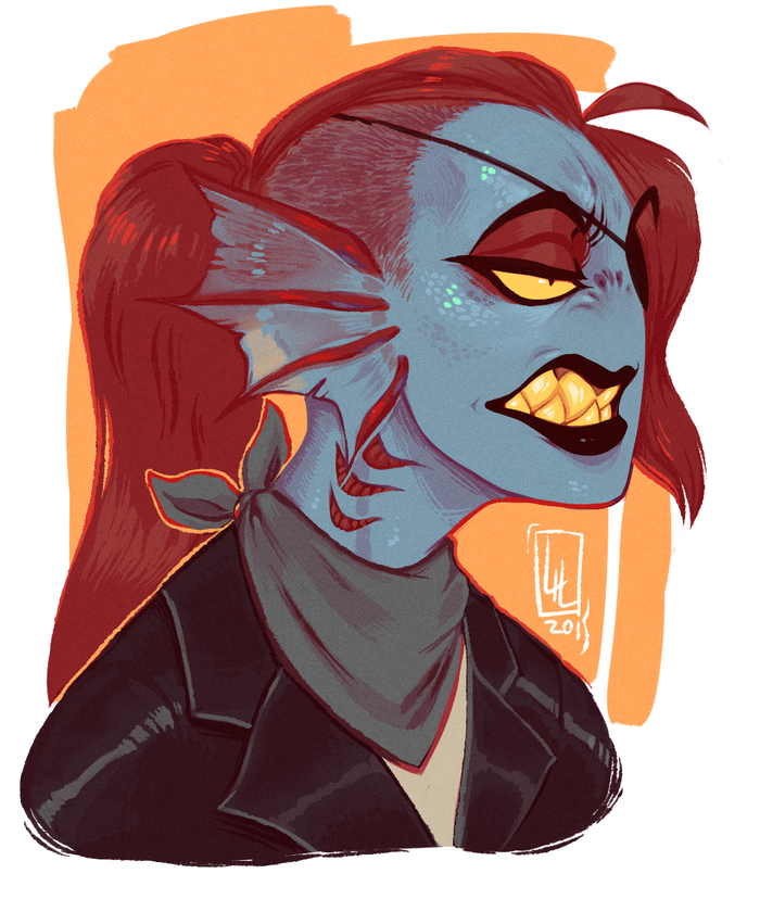 StrongFish Undertale, Undyne