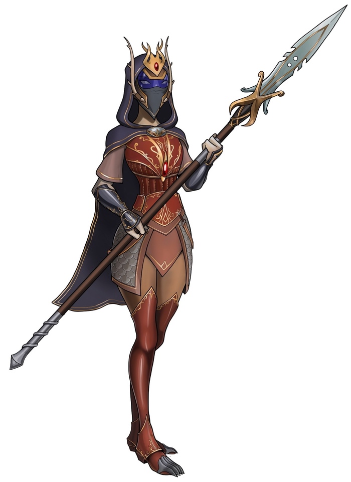 Kerillian - Spacemaxmarine, Kerillian, Warhammer, Vermintide, Tali zorah, Mass effect, Crossover, Art