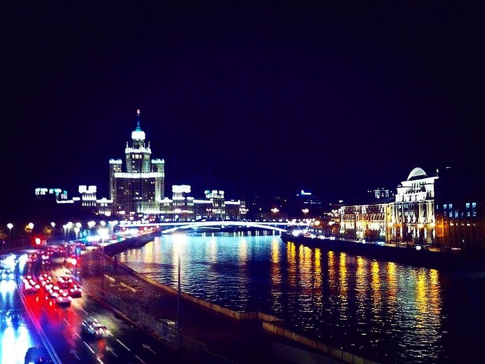 Moscow, how much is in this sound - My, Moscow, Night shooting, Capital, Kremlin, Moscow River