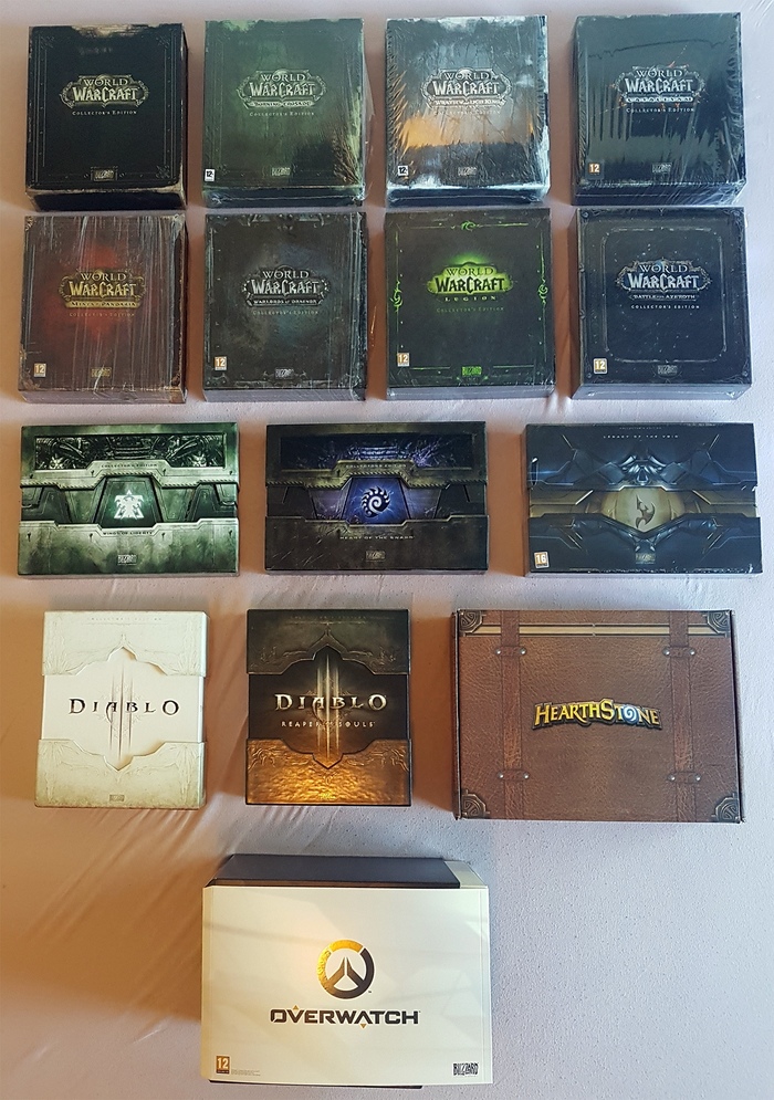 Nice collection and interesting games - Blizzard, Games, Collection