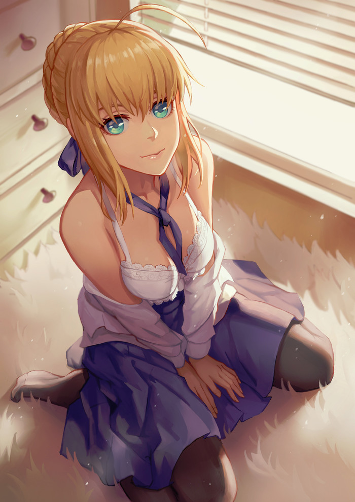 Anime Art 1498 , Anime Art, Fate, Fate-stay Night, Saber, Artoria Pendragon, Mool yueguang