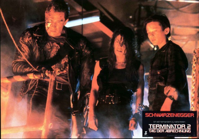 Terminator 2: Judgment Day - as the future blockbuster was advertised - Movies, Actors and actresses, Director, Arnold Schwarzenegger, James Cameron, Terminator 2: Judgment Day, Blockbuster, Guns n roses, Video, Longpost