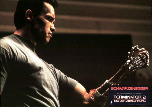 Terminator 2: Judgment Day - as the future blockbuster was advertised - Movies, Actors and actresses, Director, Arnold Schwarzenegger, James Cameron, Terminator 2: Judgment Day, Blockbuster, Guns n roses, Video, Longpost