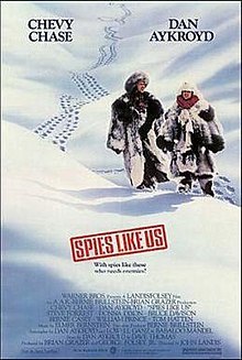 Movie Nostalgia 15. Spies like us (Spies like us) - My, Cinema nostalgia, Dan Aykroyd, Chevy Chase, Spy, , Comedy, GIF, Longpost