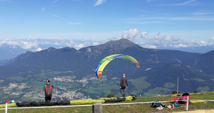 Excellent day - Paragliding, My, Italy, The mountains, Height