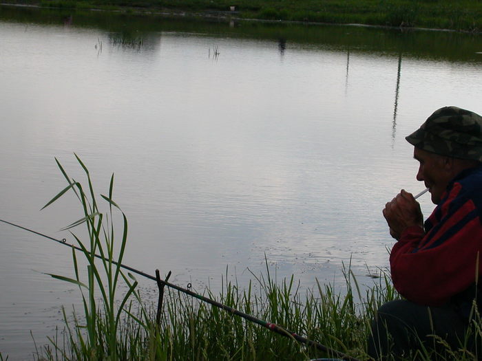 What is not pecking - My, The photo, Fishermen, Lake, Doesn't peck