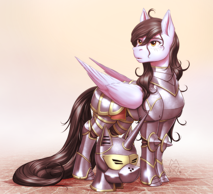 Armored Tail My Little Pony, Ponyart, Mykegreywolf, Original Character, 