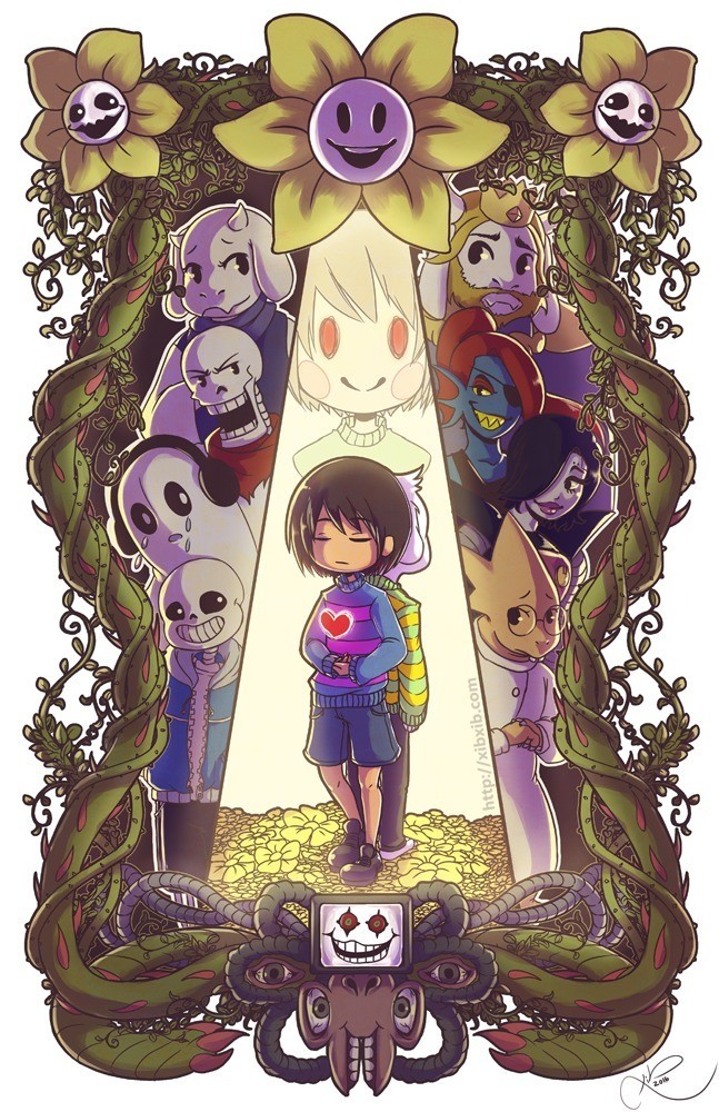 Undertale 3rd Anniversary Art Collection - Undertale, Alltogether, Games, Longpost