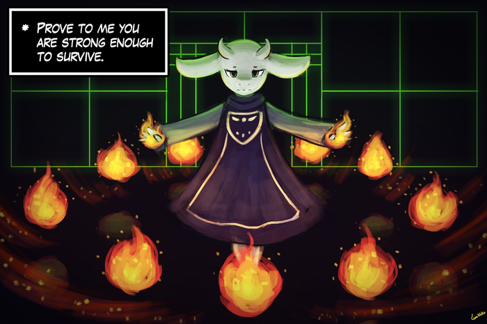  ,    ,  . Undertale, , , Toriel, Lumineko