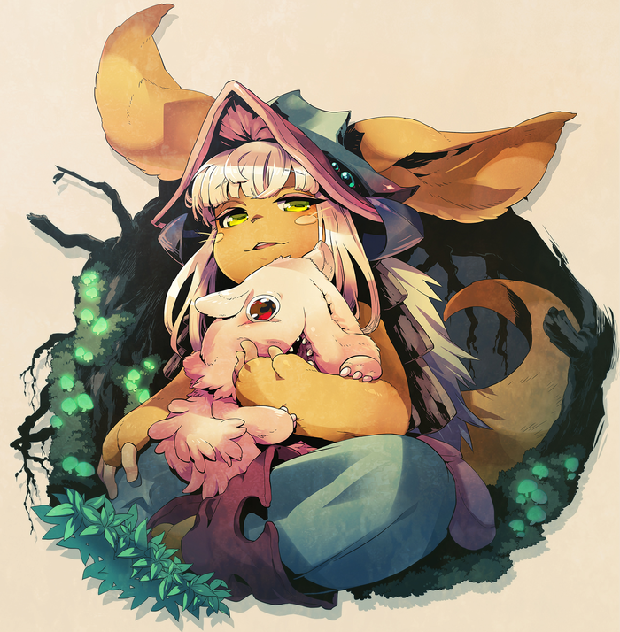    Anime Art, , Made in Abyss, Nanachi, Mitty