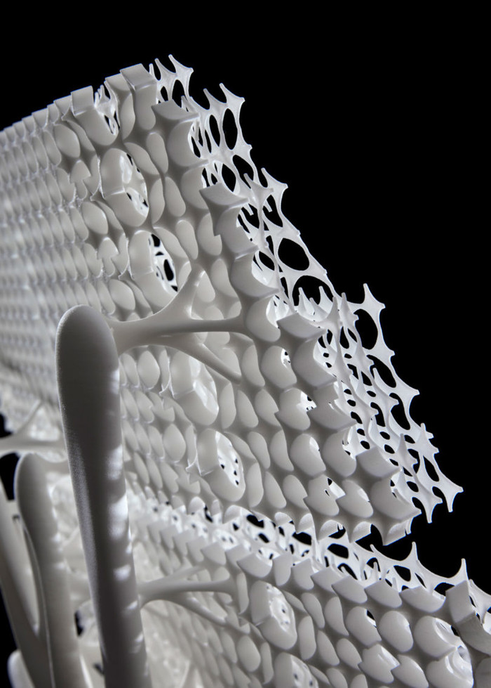 Radiolaria #1 chair mimics the intricacies of microscopic organisms - 3D modeling, 3D печать, Longpost