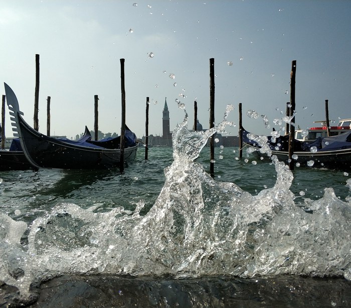 Day and night - My, Venice, The photo, Friday tag is mine, Gondola