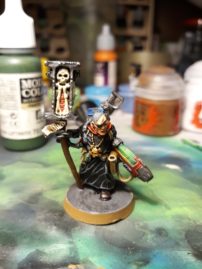 Suite for the Inquisitor - My, Warhammer 40k, Painting miniatures, Wh miniatures, Longpost