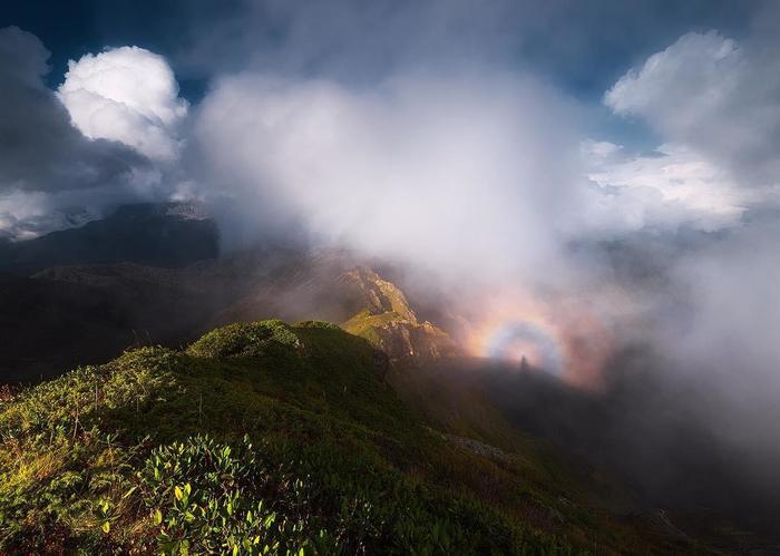 The Broken Ghost Effect - Brocken Ghost, Sochi, Krasnaya Polyana, The photo