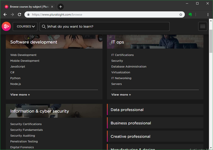 ��� �������� �������� �� Pluralsight ���������
