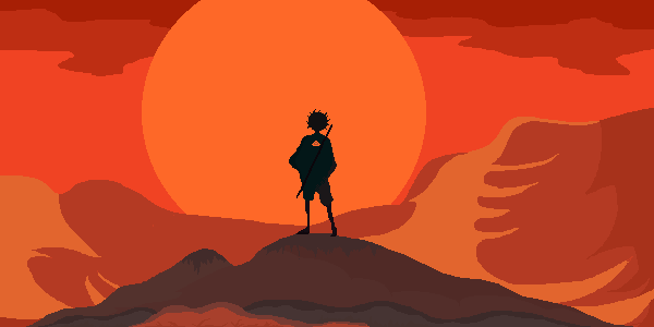 Samurai champloo - My, Pixel Art, Pixel, Samurai Champlu