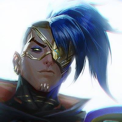 Don't forget I'm behind the wall))) - My, Cain, League of legends, Kayn, 