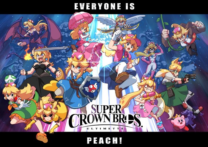 Super Crown Bros - , Mario, Bowsette, Super crown, , Nintendo, Games, Rule 63