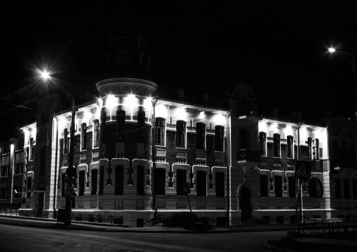 Learning to photograph - My, The photo, Night, Architecture