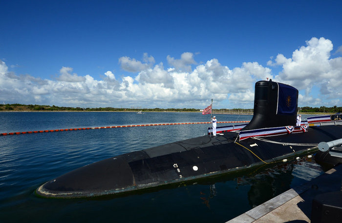 Photo from inside the new American multi-purpose submarine USS Indiana - Submarine, Navy, Virginia, Technics, Army, Armament, Video, Longpost