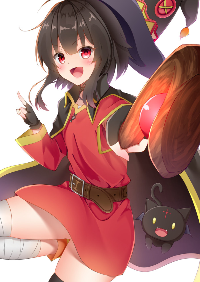 МАГИЯ ВЗРЫВА - Аниме, Anime Art, Konosuba, Megumin