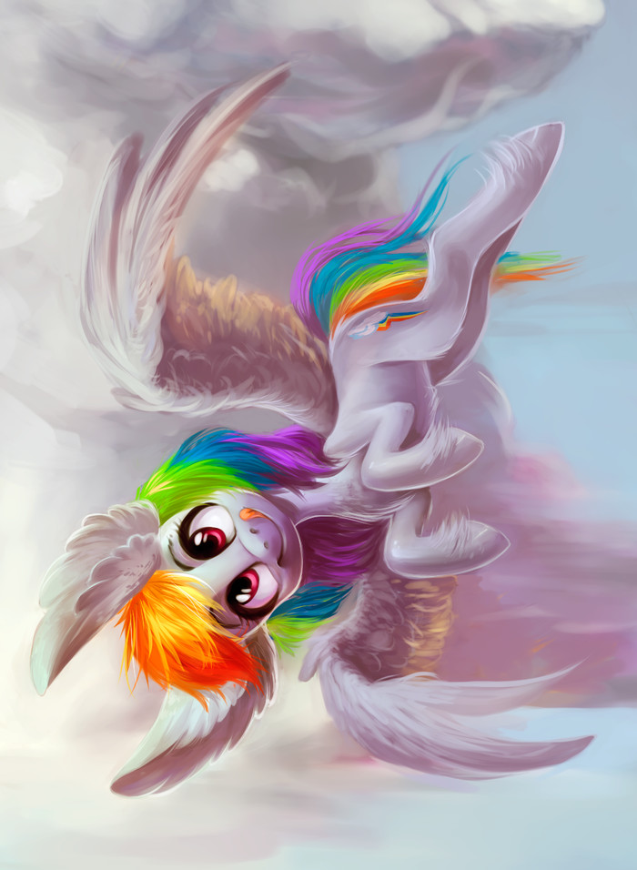 RainbowDash My Little Pony, Rainbow Dash, Ponyart